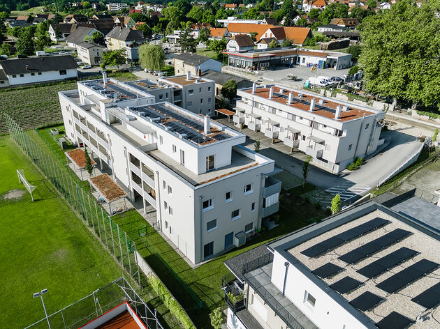 Premstätten, Hauptstraße 161a bis 161c - Eigentumswohnungen, Mietwohnungen mit Kaufoption (Mietkaufwohnungen), Mietwohnungen der GWS - GWS-Wohnungen - Projektbild