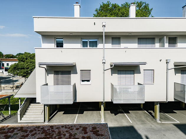 Premstätten, Hauptstraße 161a bis 161c - Eigentumswohnungen, Mietwohnungen mit Kaufoption (Mietkaufwohnungen), Mietwohnungen der GWS - GWS-Wohnungen - Projektbild