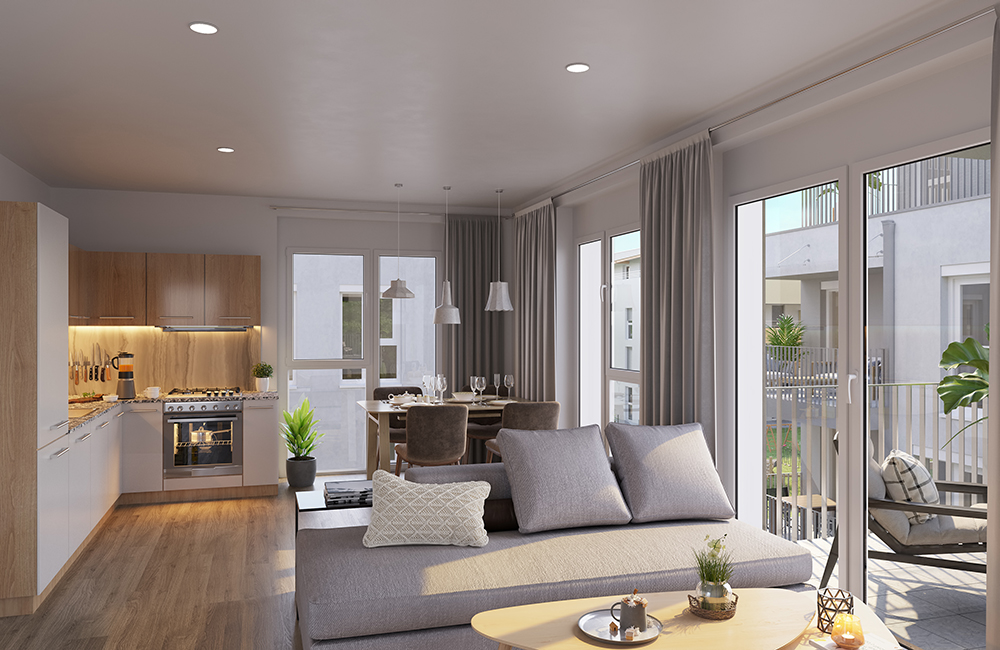 Feldkirchen, Friedrich-Ritter-Weg (Lagerstraße) - Neubauprojekt - Eigentumswohnungen