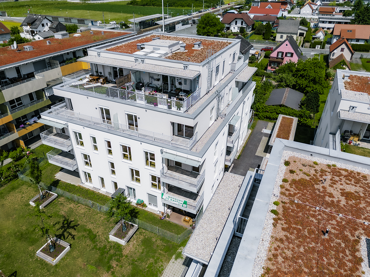 Feldkirchen bei Graz, Friedrich-Ritter-Weg - Eigentumswohnungen, Mietwohnungen mit Kaufoption (Mietkaufwohnungen), Mietwohnungen - GWS Wohnungen - Projekt