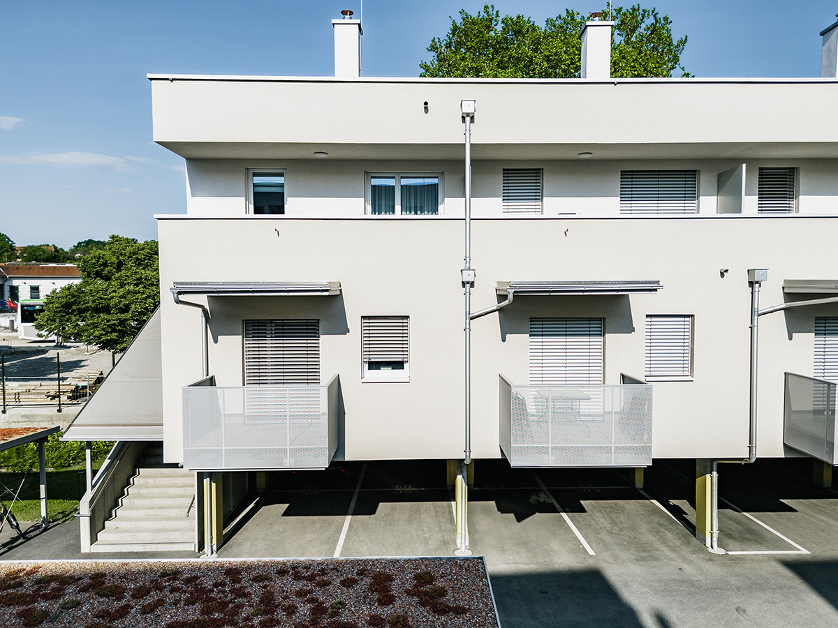 Premstätten, Hauptstraße 161a bis 161c - Eigentumswohnungen, Mietwohnungen mit Kaufoption (Mietkaufwohnungen), Mietwohnungen der GWS - GWS-Wohnungen - Projektbild